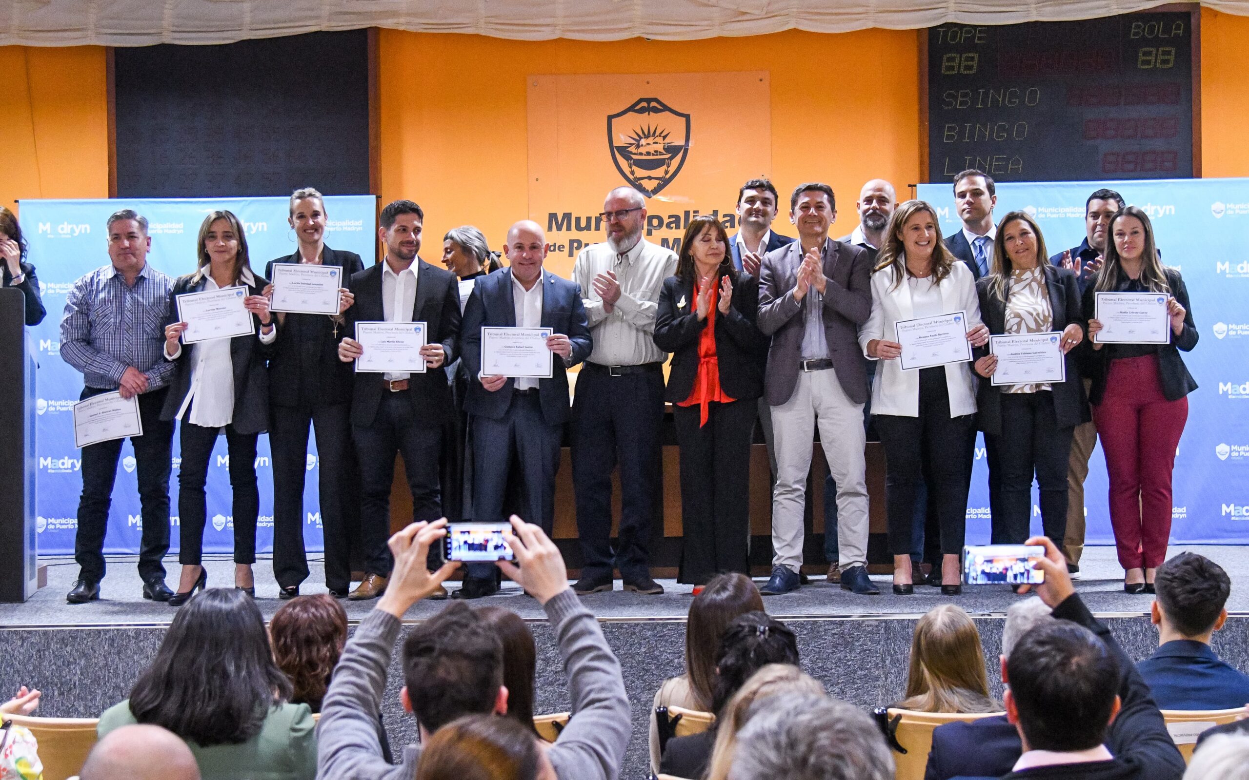 SE PROCLAMARON LAS AUTORIDADES ELECTAS DE PUERTO MADRYN