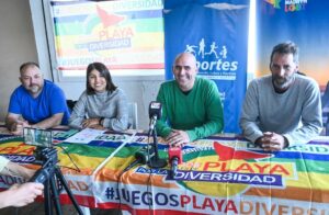 LANZARON LA CUARTA EDICIÓN DE LOS JUEGOS NACIONALES DE PLAYA POR LA DIVERSIDAD