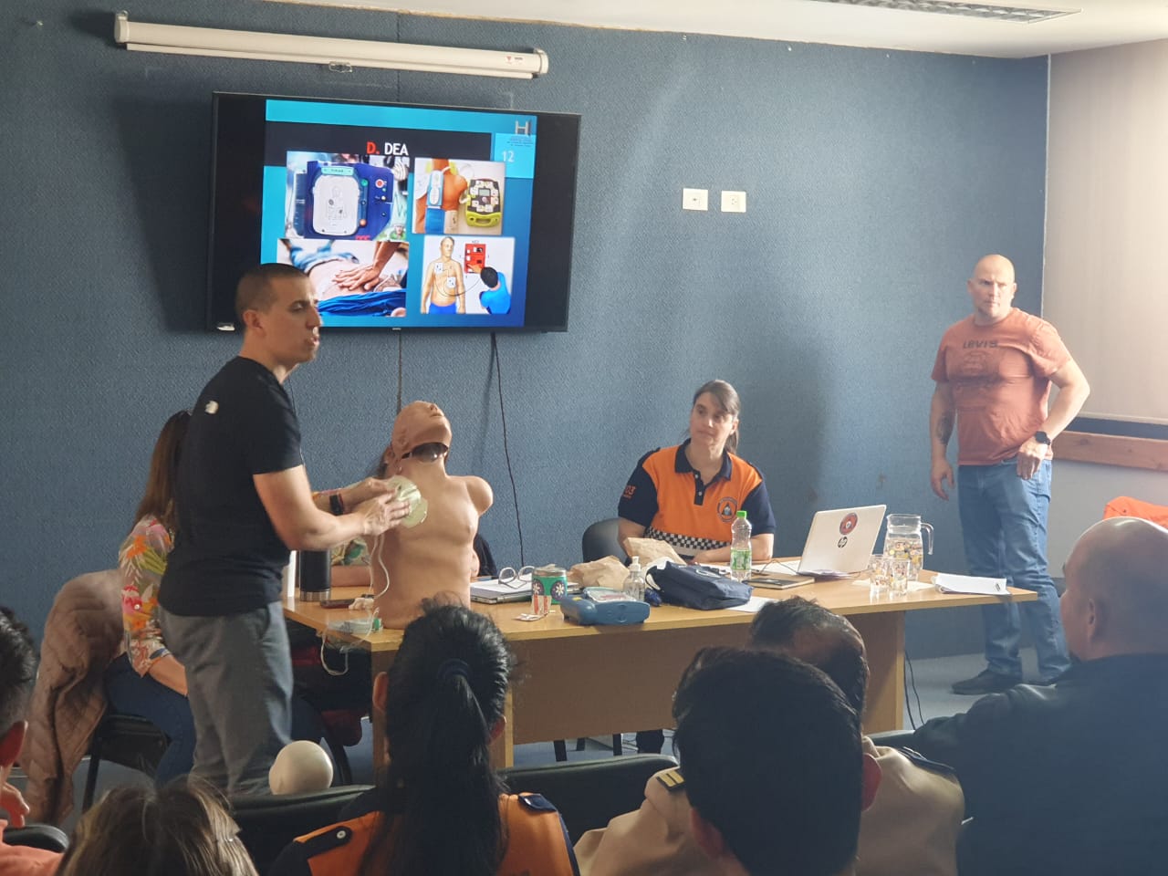 DICTARON CAPACITACIÓN SOBRE ACCIONES EN EMERGENCIA SANITARIA