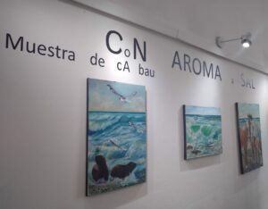 LA MUESTRA PICTÓRICA “CON AROMA A SAL” SE EXHIBE EN LA CASA DE LA CULTURA
