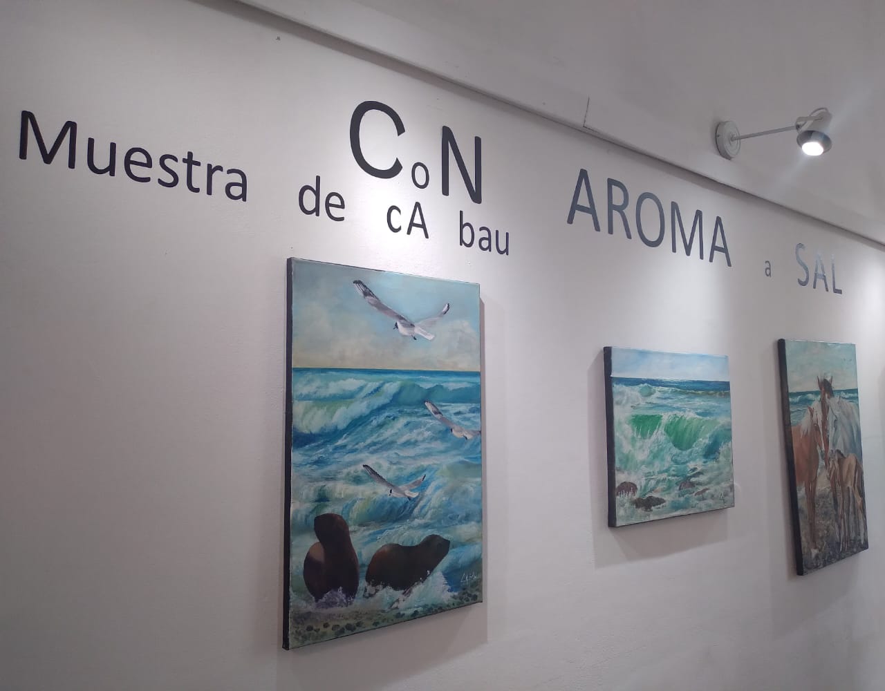 LA MUESTRA PICTÓRICA “CON AROMA A SAL” SE EXHIBE EN LA CASA DE LA CULTURA