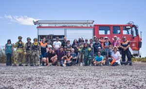 SE REALIZÓ UNA NUEVA CAPACITACIÓN PREVENTIVA DE INCENDIOS DE PASTIZALES