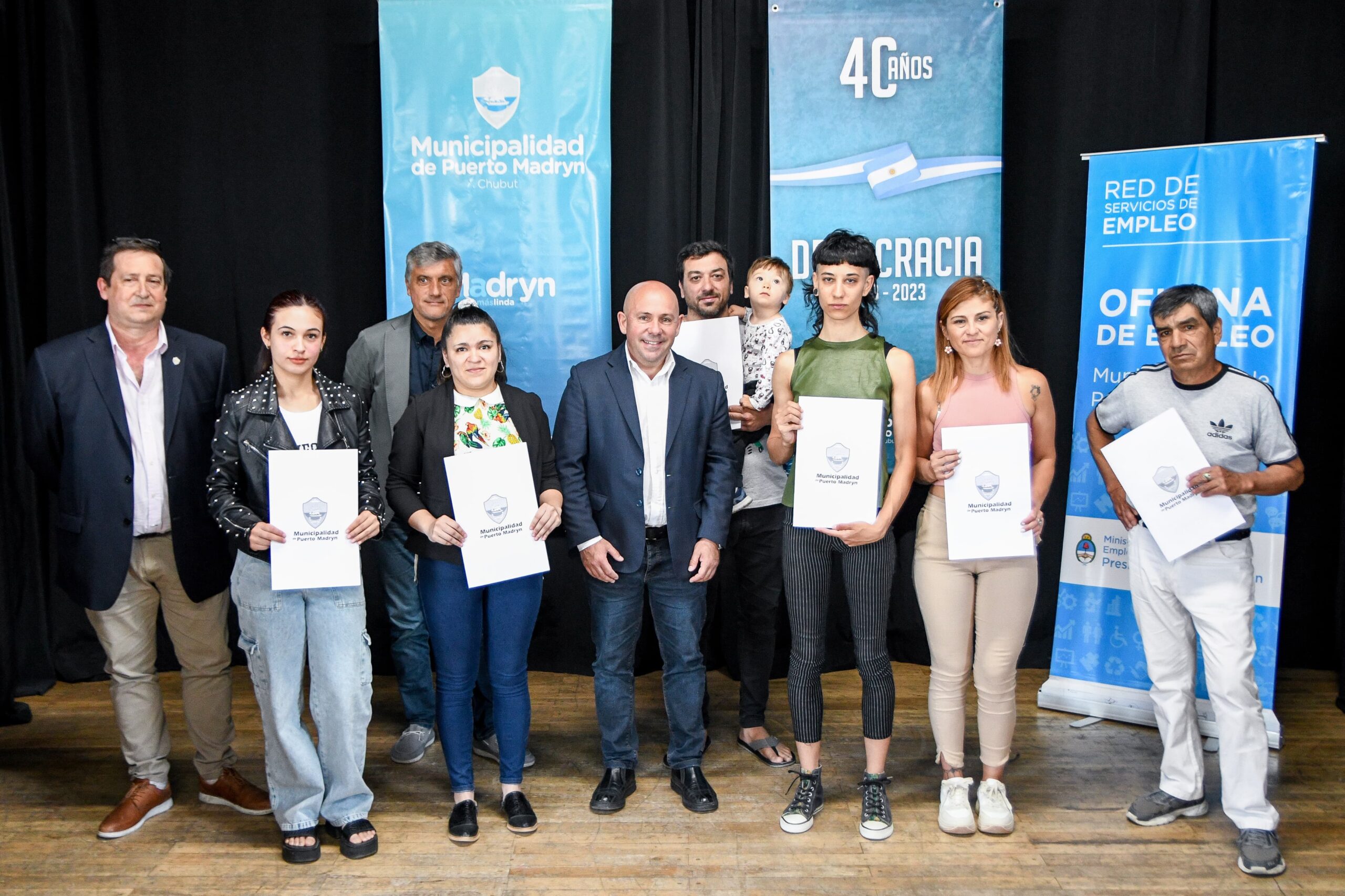EL INTENDENTE ENCABEZÓ LA ENTREGA DE LÍNEAS DE PROMOCIÓN DE EMPLEO INDEPENDIENTE A EMPRENDEDORES LOCALES