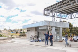 SASTRE RECORRIÓ LAS OBRAS QUE SE ESTÁN EJECUTANDO PARA CONSTRUIR EL PARQUE TECNOLÓGICO