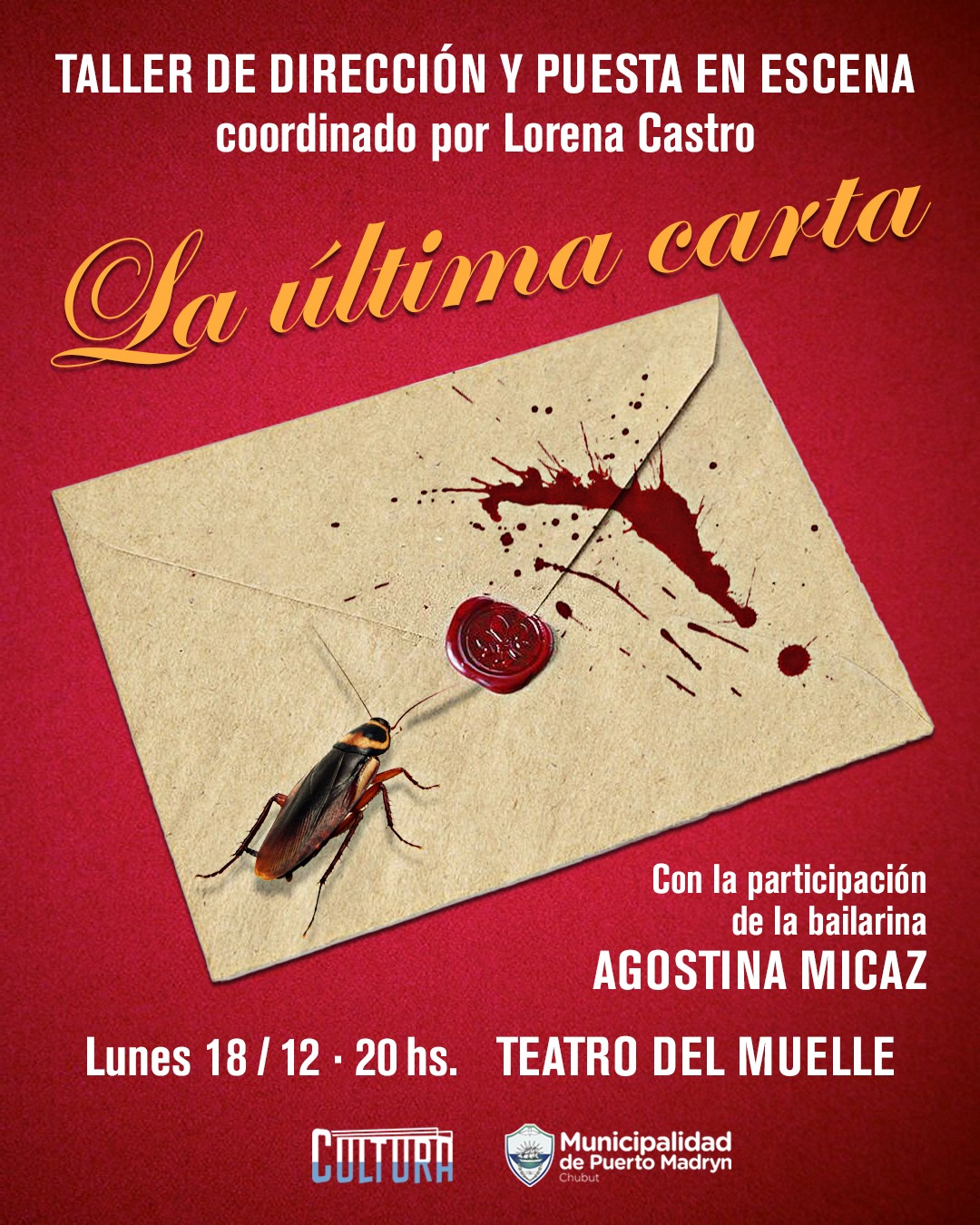 EL TALLER DE DIRECCIÓN Y PUESTA EN ESCENA CIERRA EL AÑO CON LA PRESENTACIÓN DE UNA OBRA