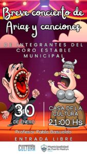 BREVE CONCIERTO DE ARIAS Y CANCIONES