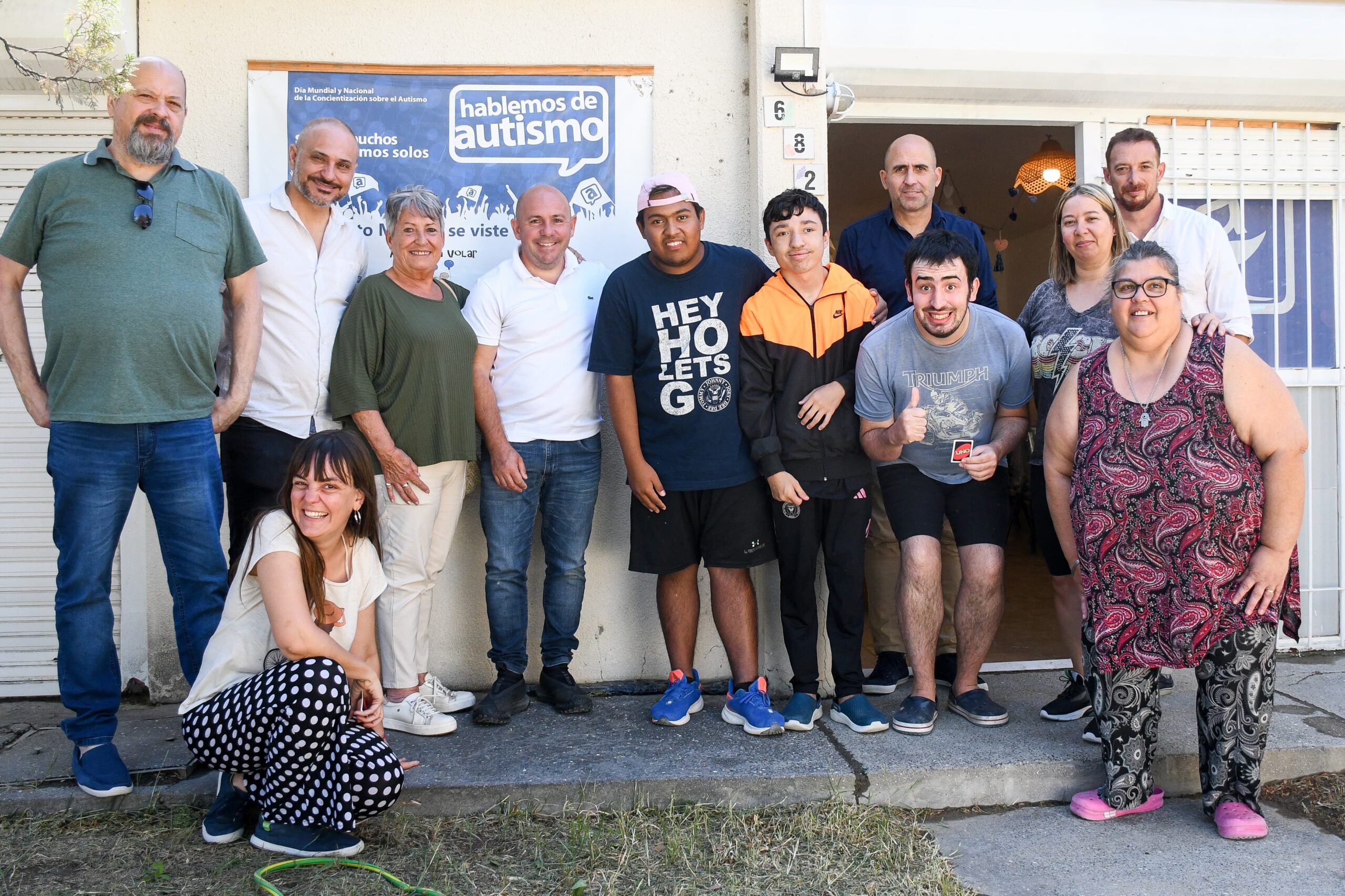 SASTRE VISITÓ LAS INSTALACIONES DE LA ASOCIACIÓN “APRENDE A VOLAR” Y DESTACÓ EL TRABAJO QUE REALIZAN