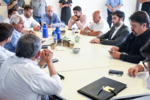 TORRES Y SASTRE TUVIERON UNA REUNIÓN CON LAS AUTORIDADES DE LA CÁMARA INDUSTRIAL Y DE COMERCIO EXTERIOR DE PUERTO MADRYN Y REGIÓN PATAGONIA