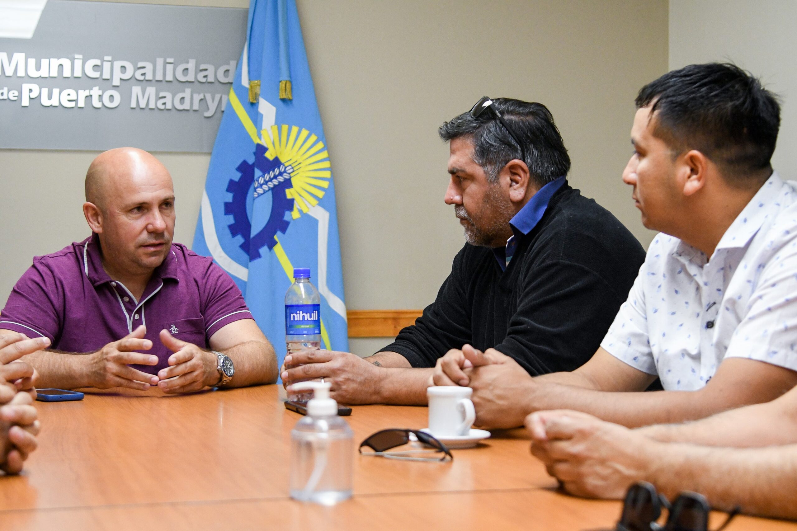 EL INTENDENTE SE REUNIÓ CON LAS NUEVAS AUTORIDADES DEL SUTIAGA