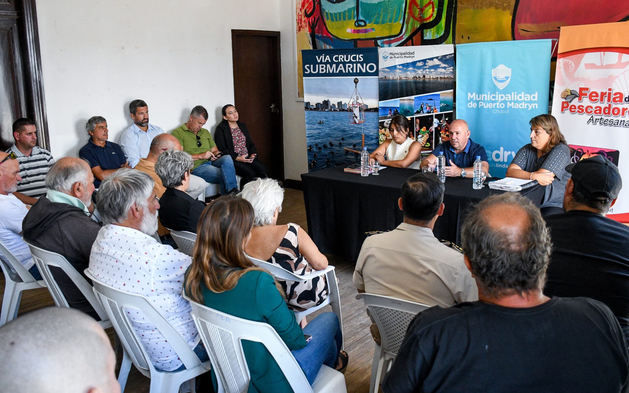 SASTRE ENCABEZÓ LA REUNIÓN ORGANIZATIVA PARA LAS ACTIVIDADES QUE SE REALIZARÁN EN SEMANA SANTA