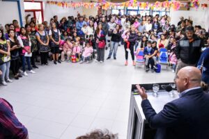 SASTRE ENCABEZÓ EL INICIO DEL CICLO LECTIVO 2024 EN PUERTO MADRYN