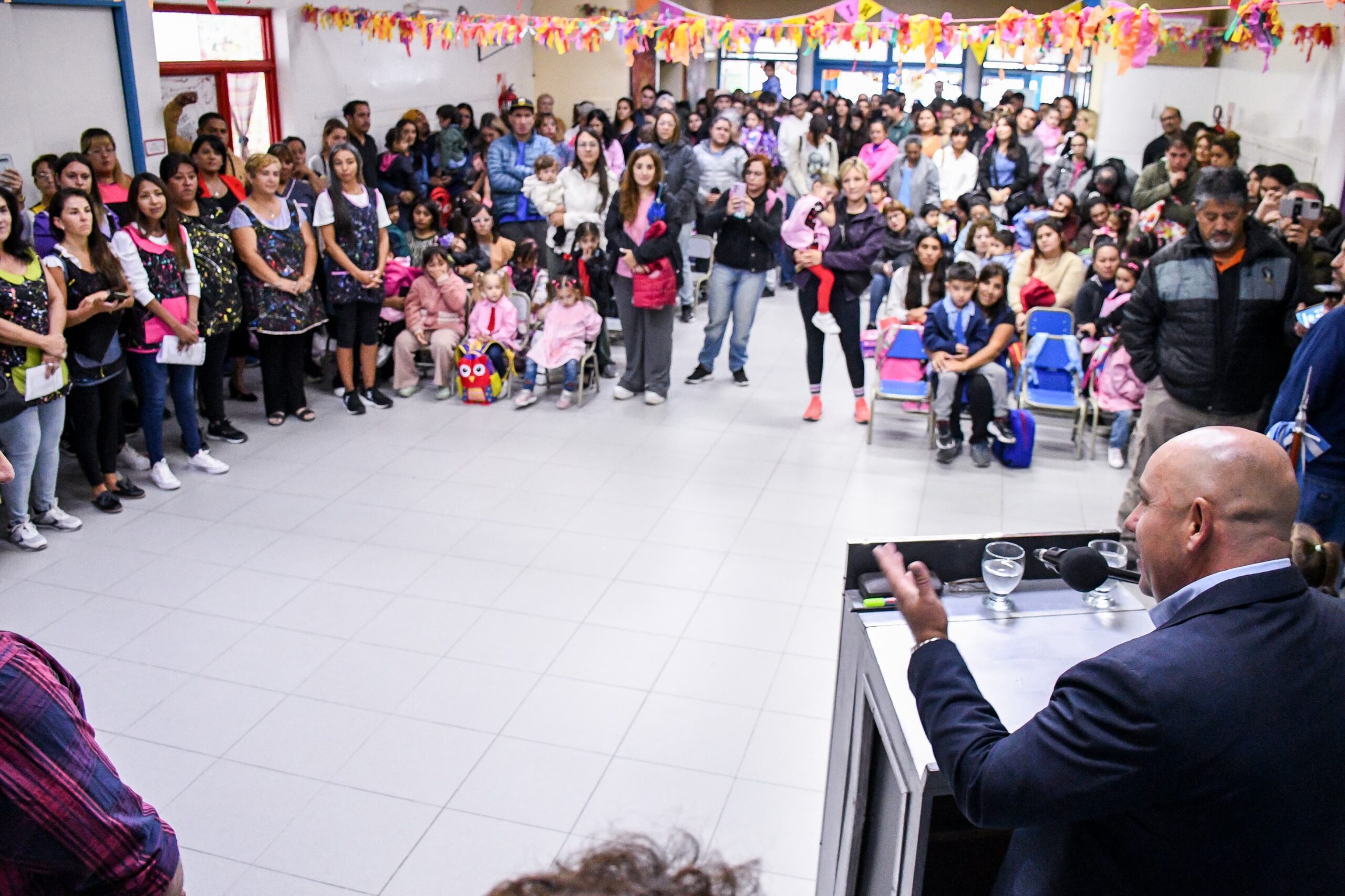 SASTRE ENCABEZÓ EL INICIO DEL CICLO LECTIVO 2024 EN PUERTO MADRYN