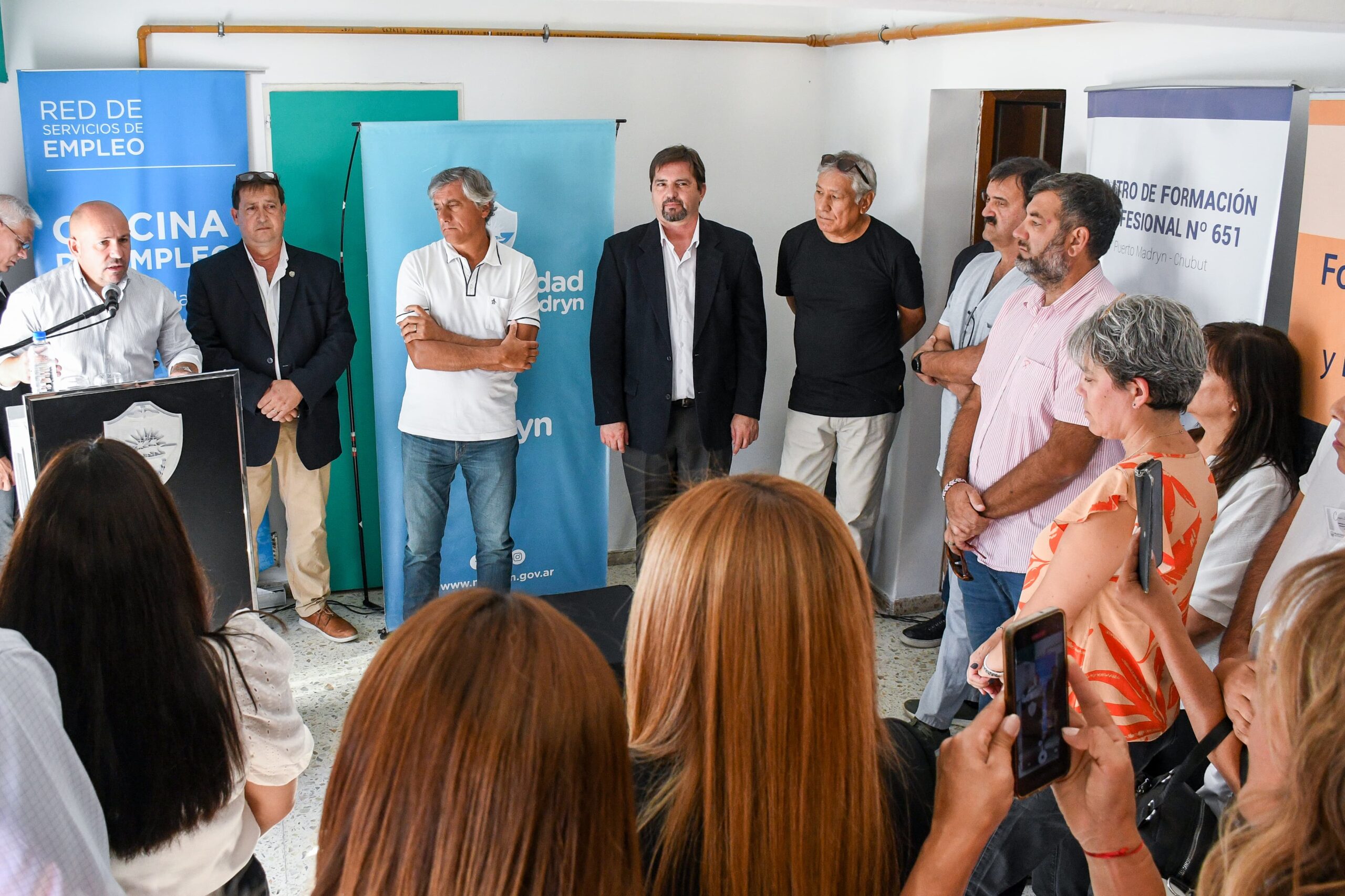 EL INTENDENTE ENCABEZÓ LA PUESTA EN VALOR DE LA CENTRAL DE CAPACITACIONES DEL MUNICIPIO