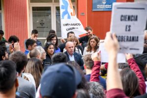 SASTRE RECIBIÓ A LOS TRABAJADORES DEL CENPAT – CONICET