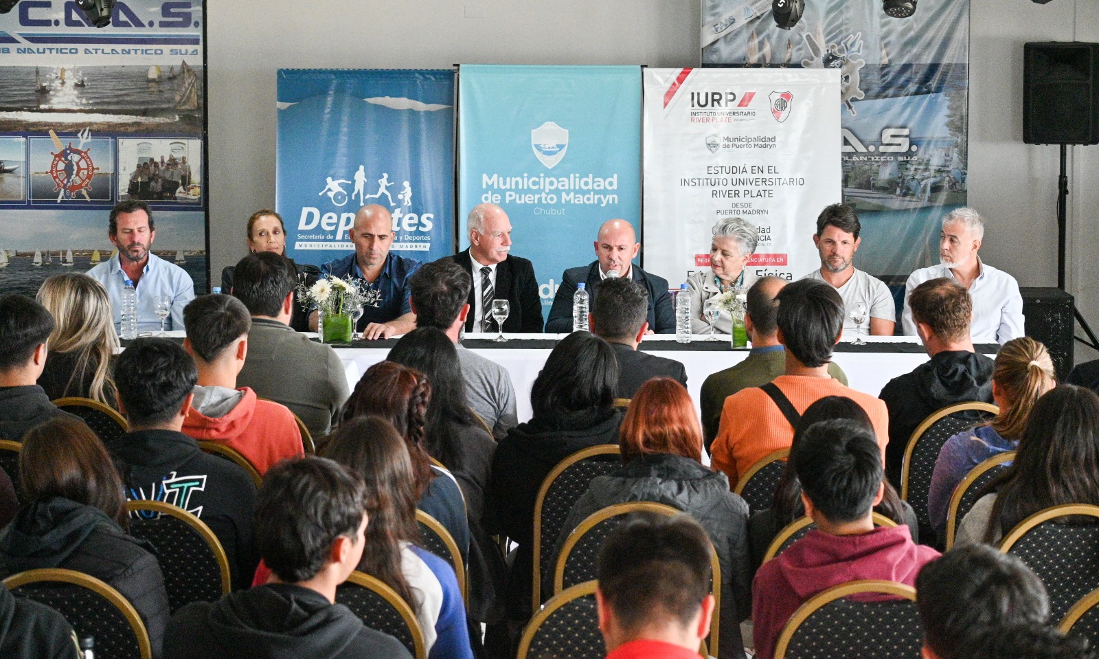 PUERTO MADRYN ES LA ÚNICA LOCALIDAD DE LA PROVINCIA EN DICTAR CARRERAS DEL INSTITUTO UNIVERSITARIO RIVER PLATE