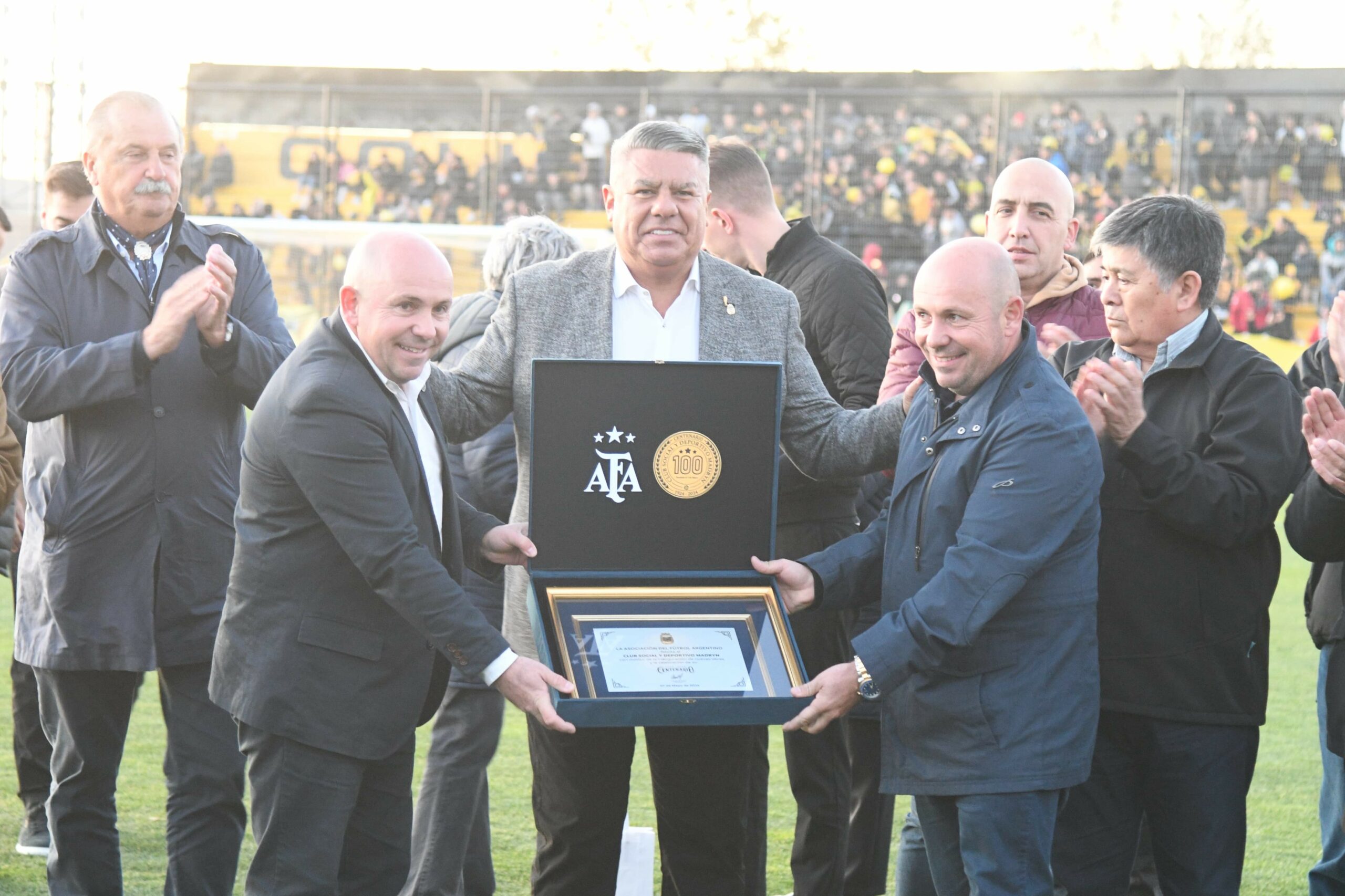 EL INTENDENTE PARTICIPÓ DEL CENTENARIO DEL CLUB SOCIAL Y DEPORTIVO MADRYN