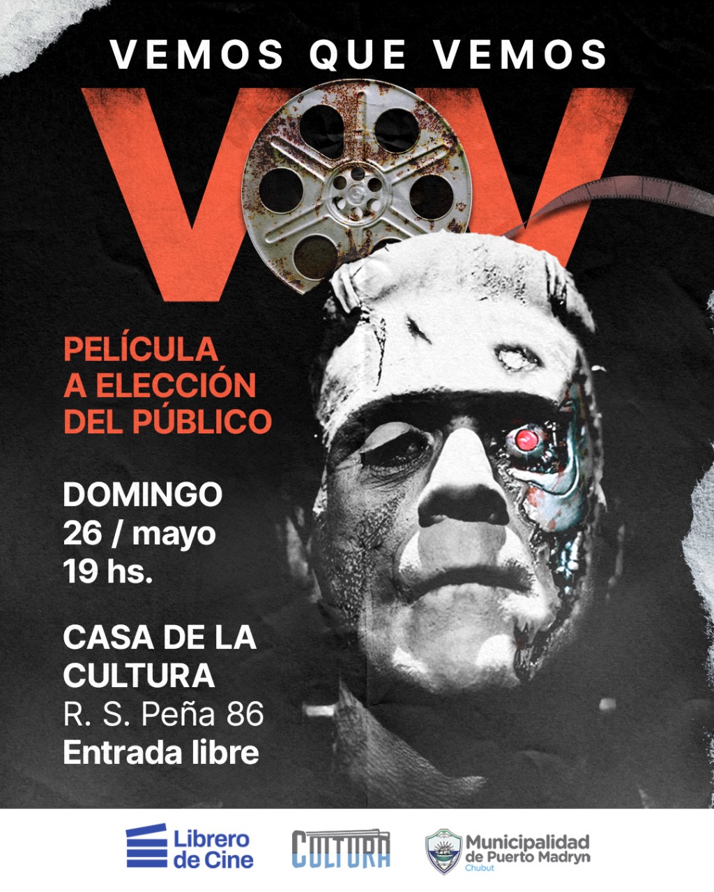 INVITAN AL CICLO DE CINE “VQV: VEMOS QUE VEMOS”