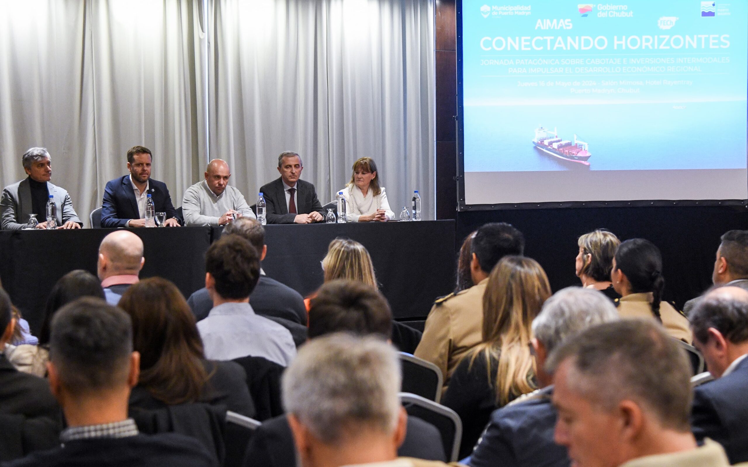PUERTO MADRYN ES SEDE DE LA JORNADA PATAGÓNICA SOBRE CABOTAJE E INVERSIONES INTERMODALES