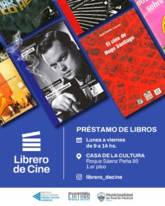 PRÉSTAMOS DE LIBROS DE CINE EN LA CASA DE LA CULTURA