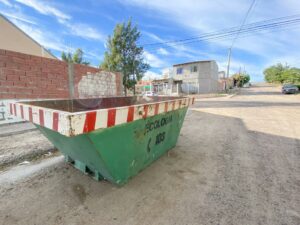 LOS CONTENEDORES DE LA CAMPAÑA DE LIMPIEZA LLEGAN A LOS BARRIOS MALVINAS, ROCA Y MAPU NGEFÜ