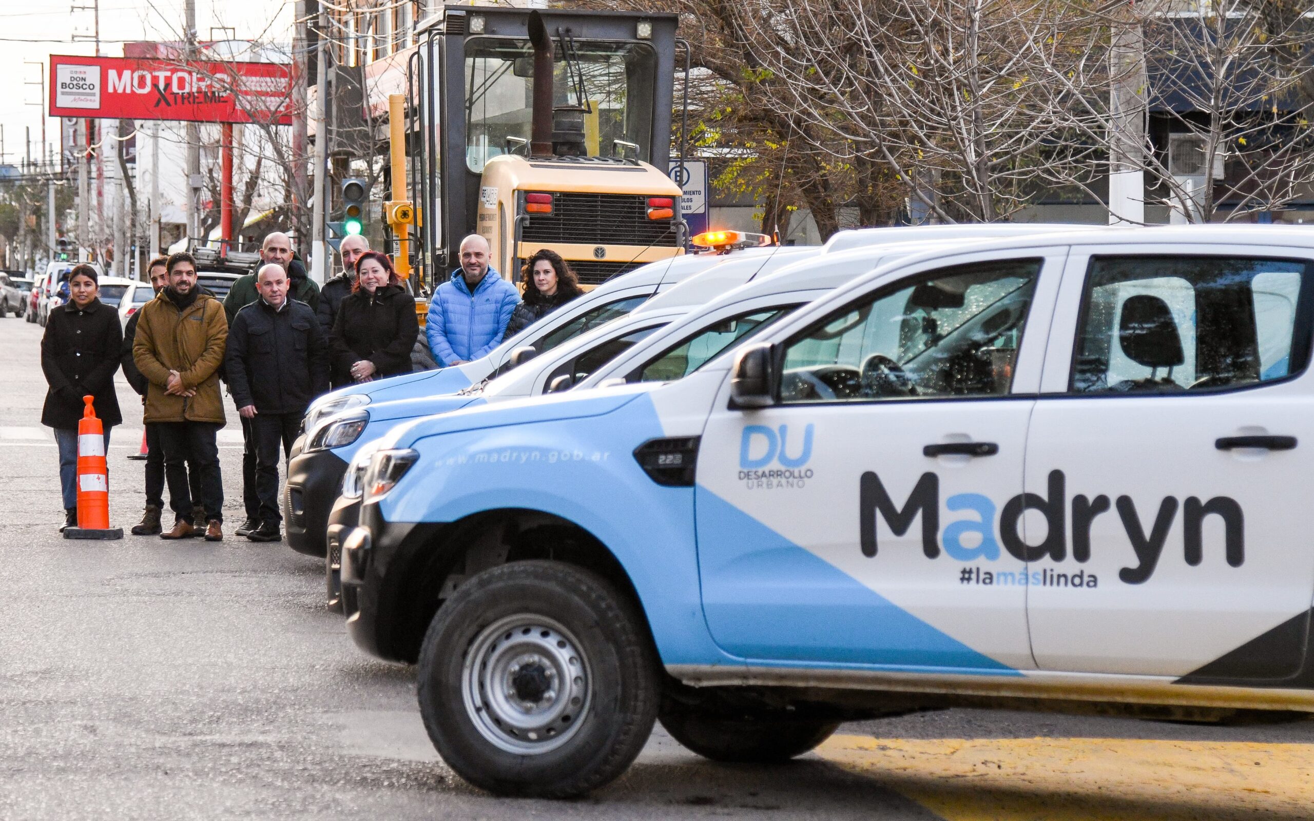 EL INTENDENTE PRESENTÓ LOS NUEVOS VEHÍCULOS QUE SE SUMAN A LA FLOTA MUNICIPAL