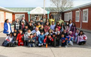 SASTRE DESPIDIÓ A UN GRUPO DE ESTUDIANTES QUE PARTICIPÓ DEL PROGRAMA “LOS CHICOS DE MADRYN RECIBEN A LAS BALLENAS”