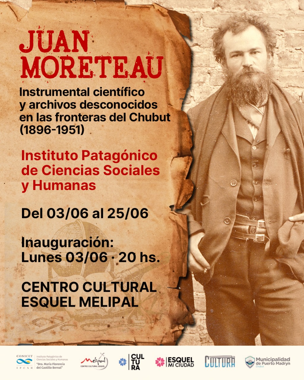 LA MUESTRA DE JUAN MORETEAU ESTARÁ EN ESQUEL DURANTE JUNIO