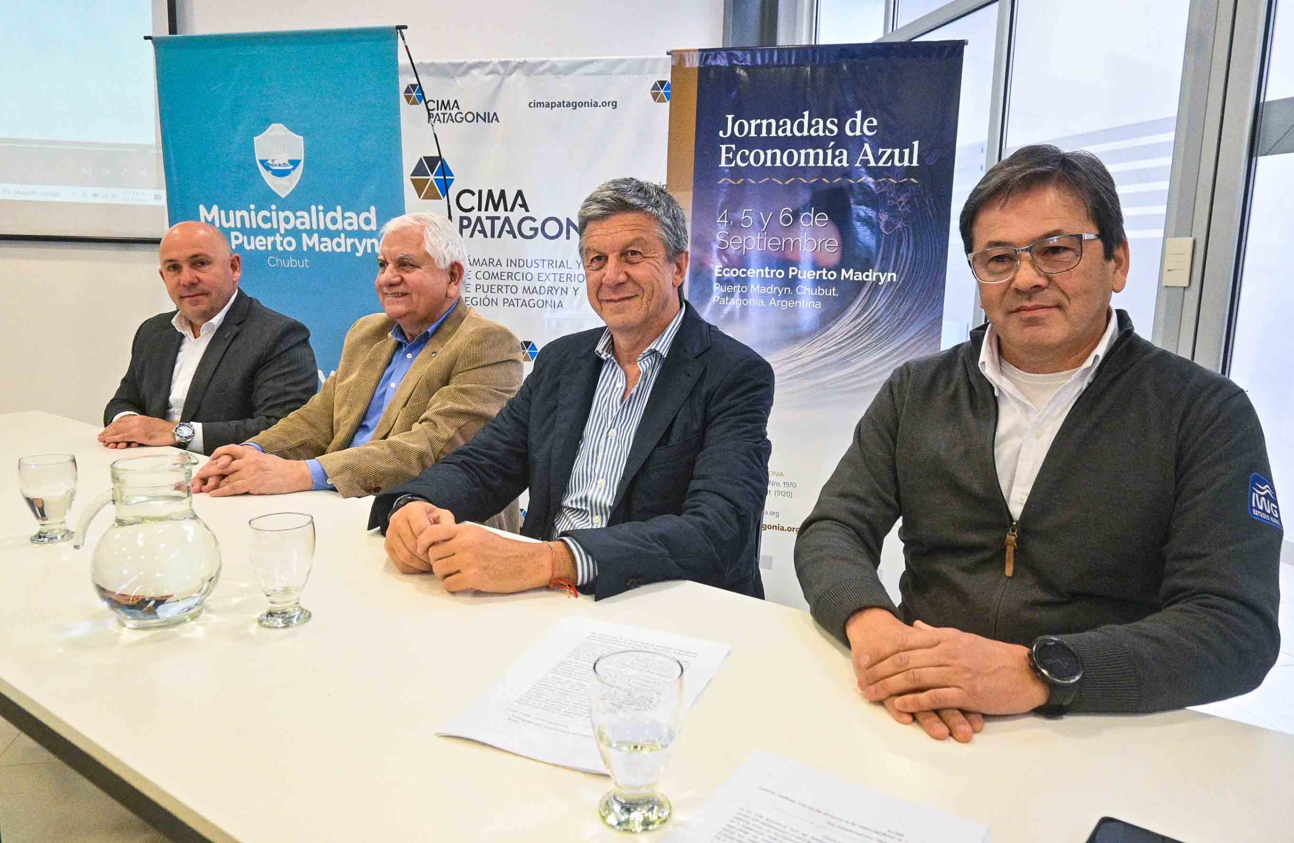 MENNA Y SASTRE EN EL LANZAMIENTO DE LAS JORNADAS DE “ECONOMÍA AZUL”