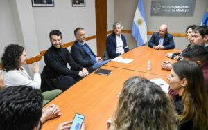 SASTRE RECIBIÓ A LOS REPRESENTANTES DE LA CONSULTORA STAR2, QUE LLEGÓ EN LA COMITIVA DE LA CÁMARA DE INDUSTRIA DE ALEMANIA