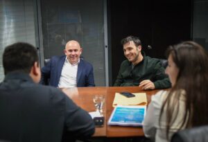 EL GOBERNADOR Y EL INTENDENTE GESTIONARON ANTE EL ENOHSA LA REACTIVACIÓN DE OBRAS HÍDRICAS IMPORTANTÍSIMAS PARA PUERTO MADRYN