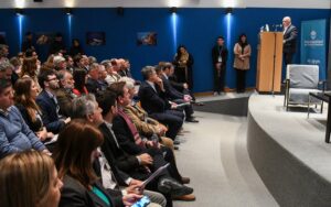 EN LA APERTURA DE LAS JORNADAS DE ECONOMÍA AZUL, SASTRE DESTACÓ LAS ACCIONES QUE SE REALIZAN PARA FORTALECER AL SECTOR INDUSTRIAL