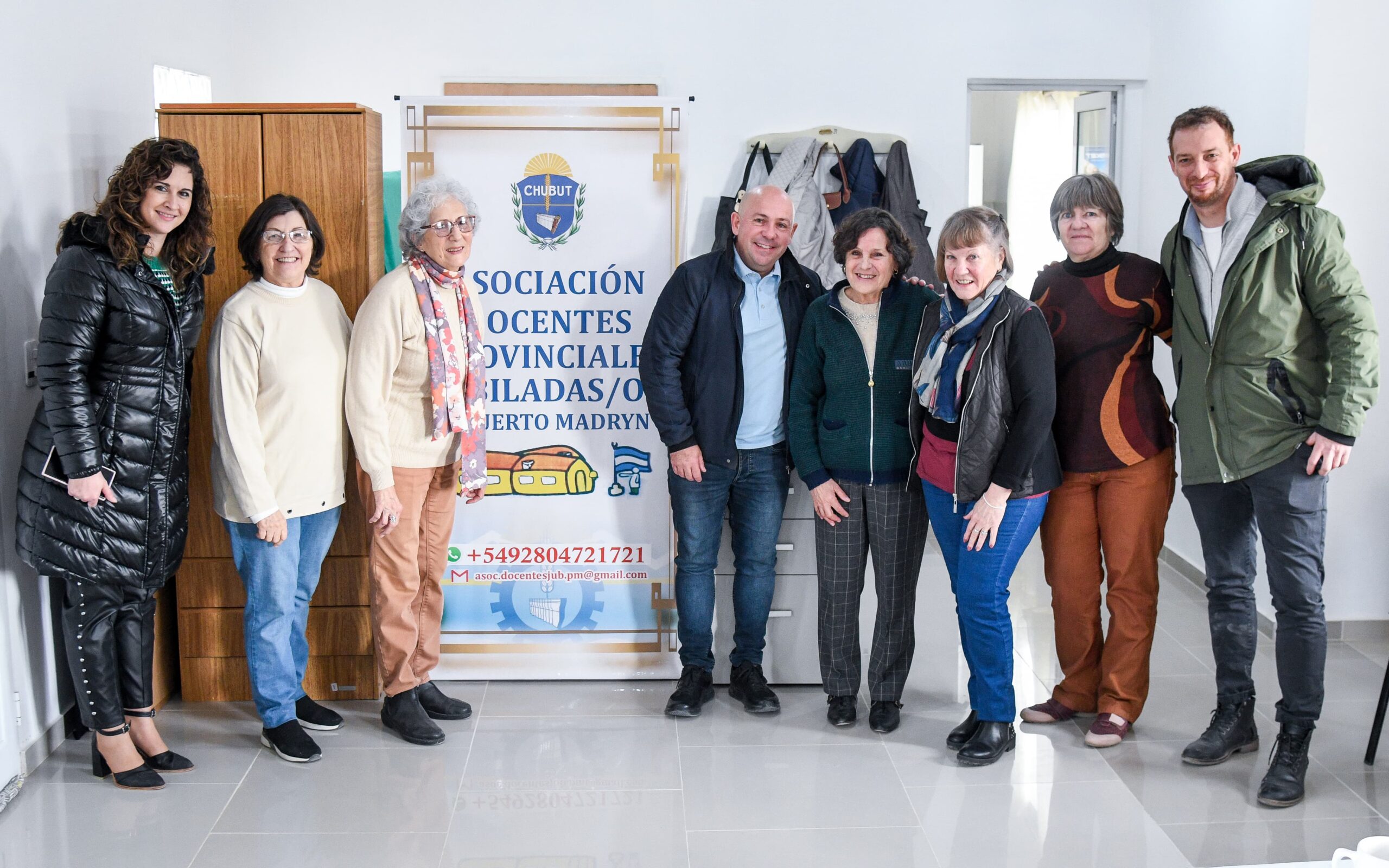 SASTRE LE RATIFICÓ EL COMPROMISO DEL MUNICIPIO A LA ASOCIACIÓN DE DOCENTES PROVINCIALES JUBILADAS