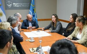 SASTRE Y MIRANTES ACORDARON ACCIONES CONJUNTAS PARA FORTALECER AL SECTOR INDUSTRIAL DE PUERTO MADRYN