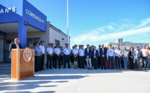 QUEDÓ INAUGURADA LA COMISARÍA DEL BARRIO SOLANA DE LA PATAGONIA