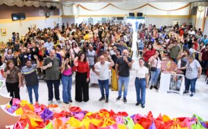 SASTRE ENTREGÓ PRODUCTOS NAVIDEÑOS PARA LOS DISTINTOS ESPACIOS COMUNITARIOS DE LA CIUDAD