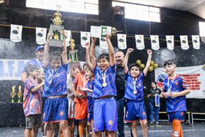EL INTENDENTE PUSO EN VALOR EL DESARROLLO DE ACTIVIDADES DEPORTIVAS PARA LOS NIÑOS Y LAS NIÑAS DE NUESTRA CIUDAD
