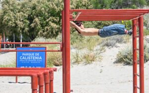LOS JUEGOS PATAGONIA ARENA COPA “MODO PLAYA” SUMAN UN TORNEO DE CALISTENIA