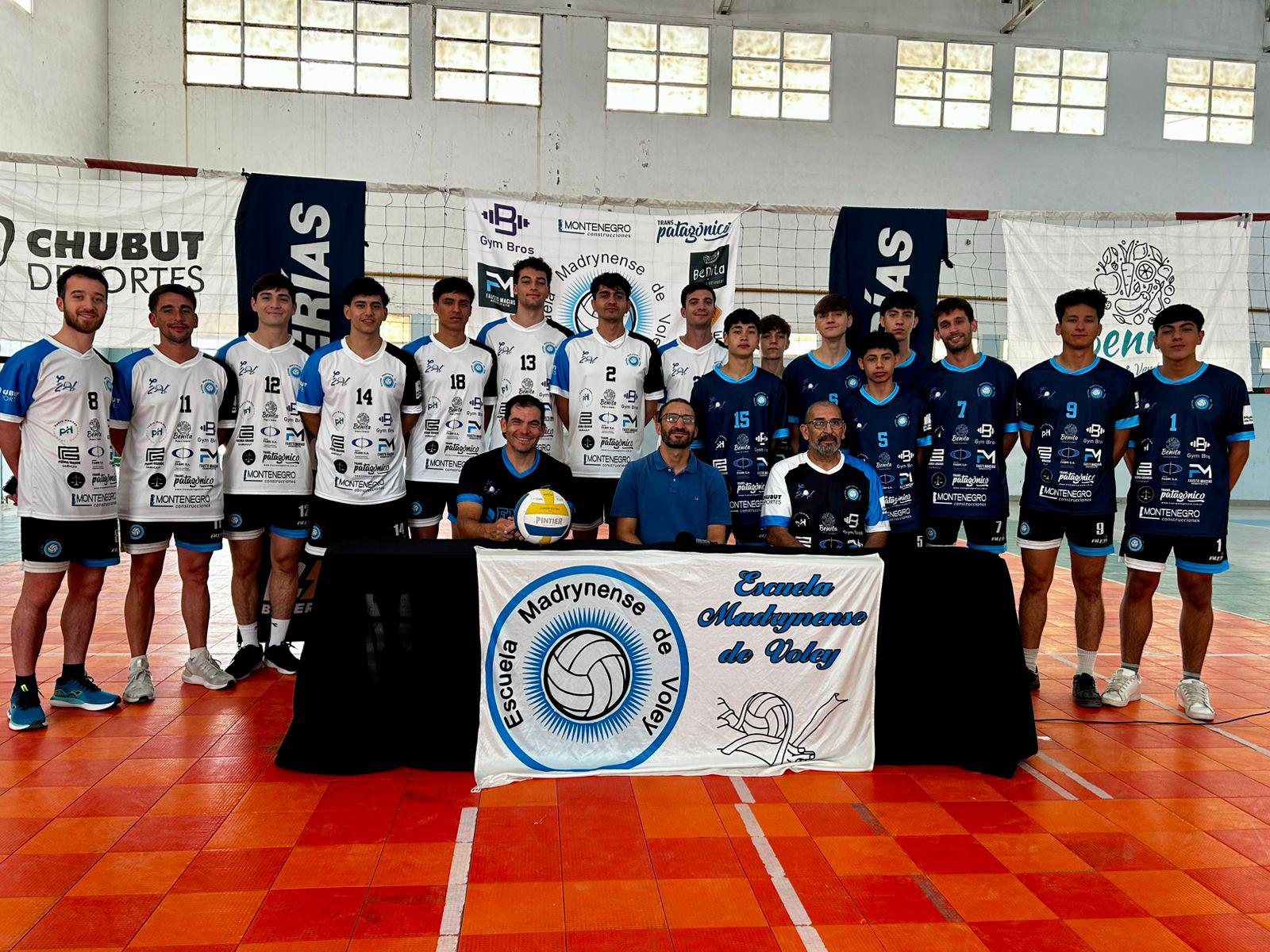 SE PRESENTÓ EL EQUIPO DE LA ESCUELA MADRYNENSE DE VÓLEY QUE REPRESENTARÁ A LA CIUDAD EN LA LIGA FEDERAL