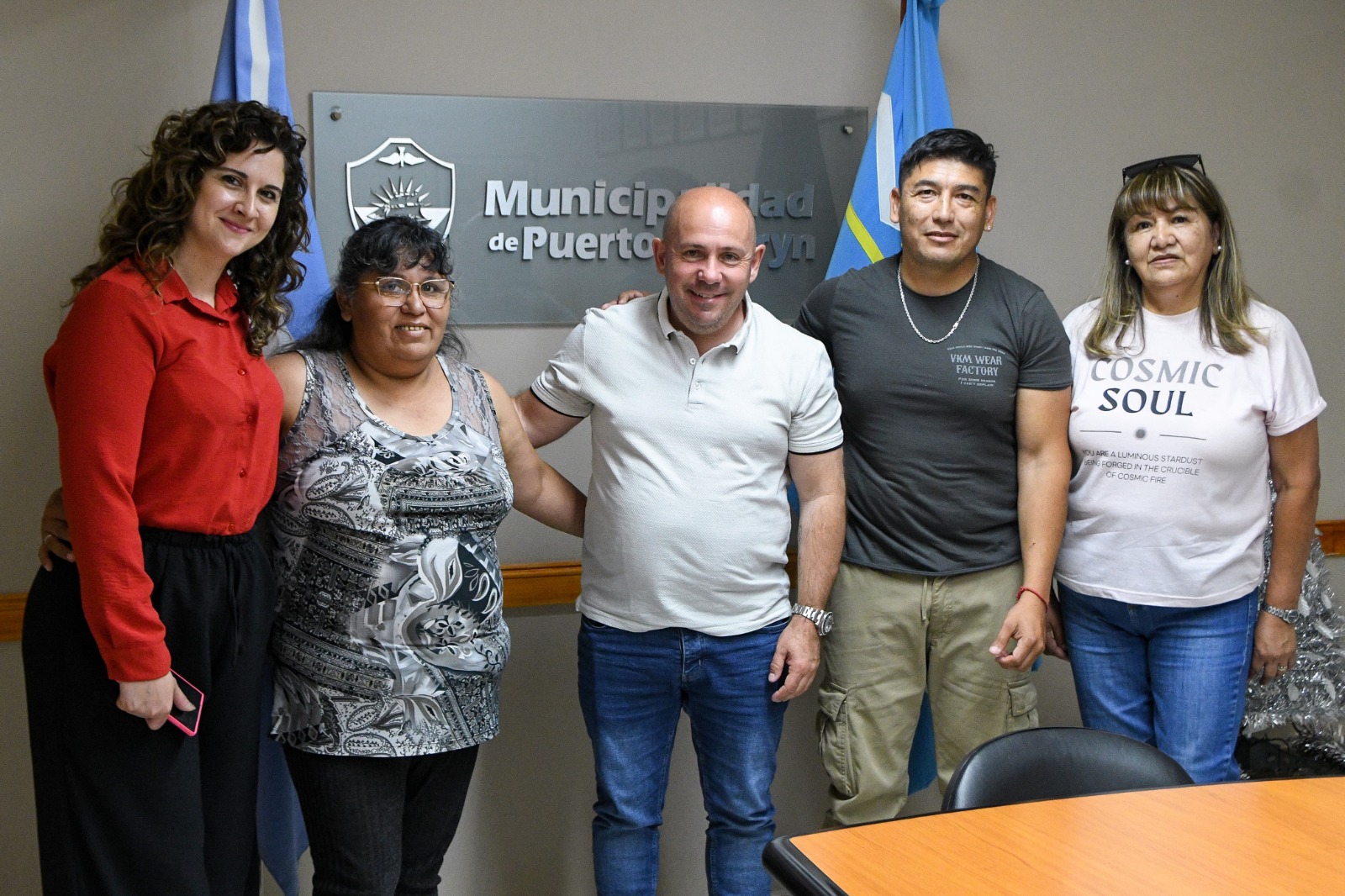 EL INTENDENTE RECIBIÓ A LOS REPRESENTANTES DEL SUTCAPRA