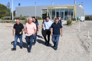 SASTRE RECORRIÓ CON AUTORIDADES DE CIMA EL PREDIO QUE ALBERGARÁ EN ABRIL A EVENPA
