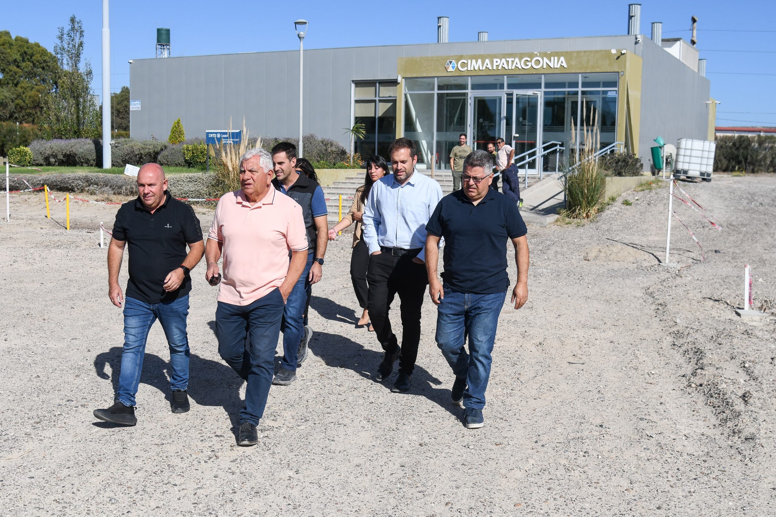 SASTRE RECORRIÓ CON AUTORIDADES DE CIMA EL PREDIO QUE ALBERGARÁ EN ABRIL A EVENPA