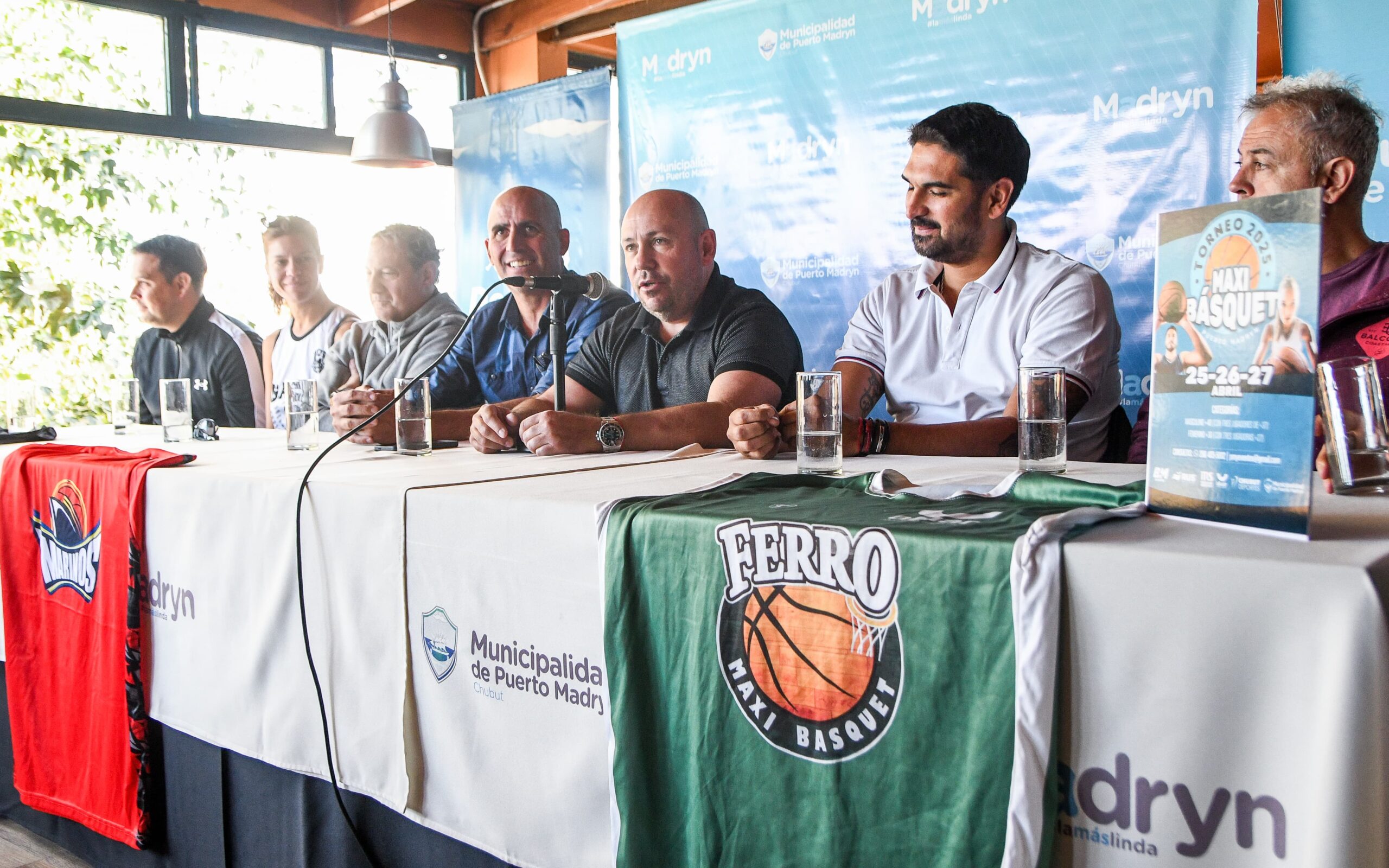 EL INTENDENTE ANUNCIÓ EL DESARROLLO DEL TORNEO MAXIBÁSQUET EN PUERTO MADRYN LOS DÍAS 25, 26 Y 27 DE ABRIL