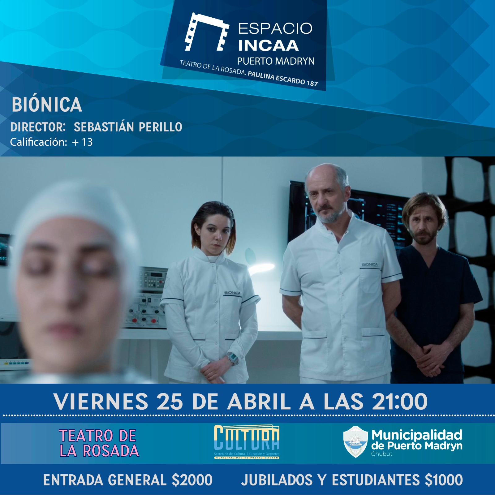 OTRO VIERNES DE CINE EN MADRYN