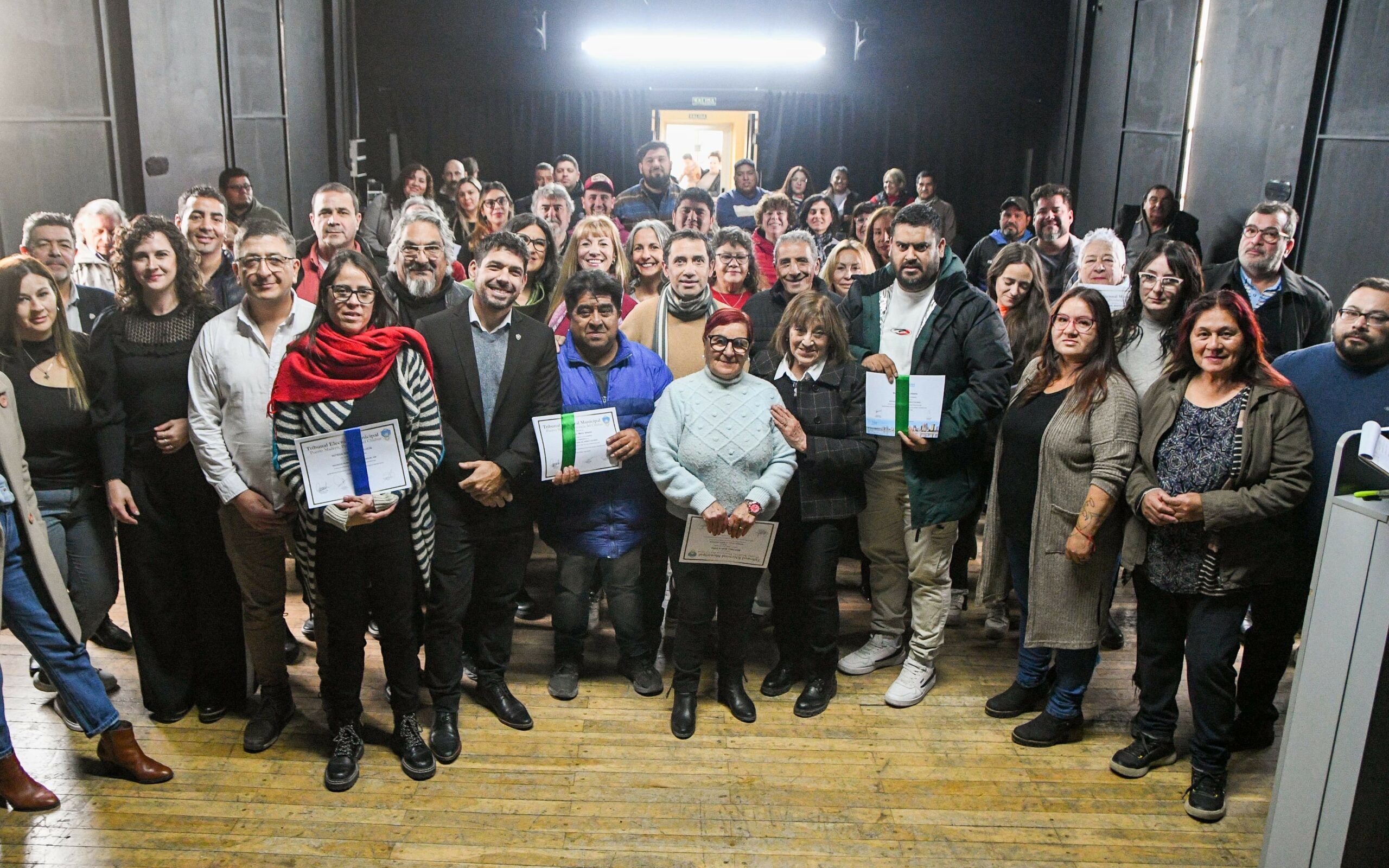 EL VICEINTENDENTE ENCABEZÓ LA PROCLAMACIÓN DE LAS NUEVAS AUTORIDADES DE DISTINTAS ASOCIACIONES VECINALES