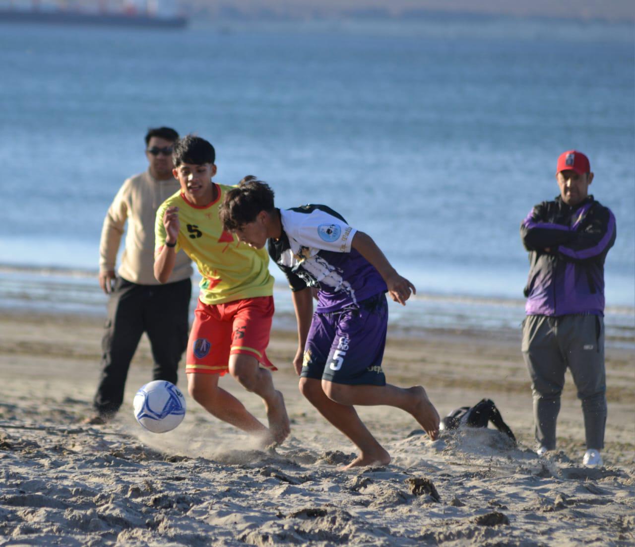 COMENZÓ EL TORNEO DE FÚTBOL PLAYA EN CATEGORÍA SUB16 Y SUB18