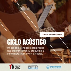 CICLO ACÚSTICO EN EL  TEATRO DEL MUELLE