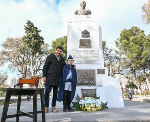 EL VICEINTENDENTE ENCABEZÓ EL ACTO DE CONMEMORACIÓN POR EL 175º ANIVERSARIO DEL FALLECIMIENTO DEL GENERAL SAN MARTÍN