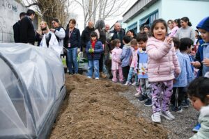 SASTRE PRESENTÓ EL PROGRAMA “100 HUERTAS” EN PUERTO MADRYN