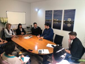 REUNIÓN CLAVE PARA FORTALECER EL PROGRAMA MADRYN CIUDAD UNIVERSITARIA