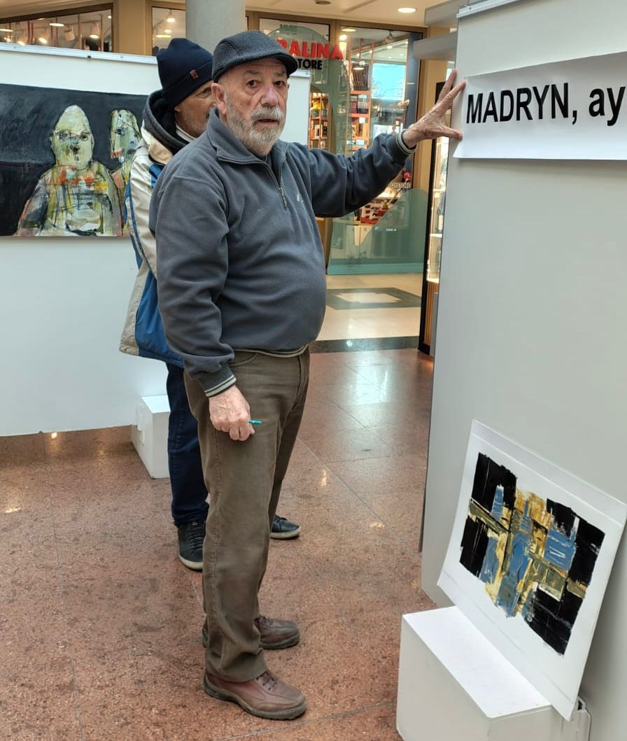 JORGE SAINT JEAN PRESENTA SU MUESTRA EN EL PORTAL DE MADRYN